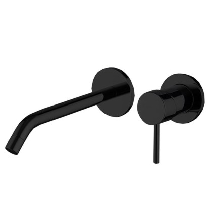 Fima Carlo Frattini Spillo Up Смеситель для раковины, встраиваемый, излив: см., цвет: черный матовый