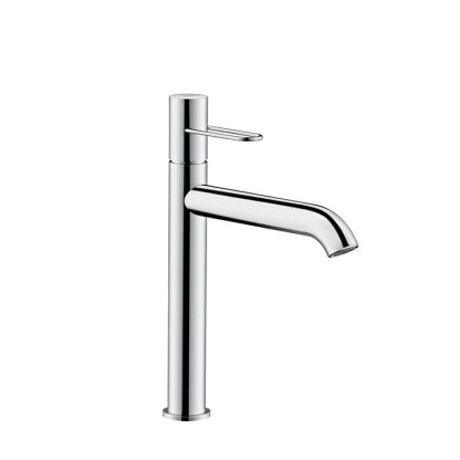 Axor Uno Смеситель для раковины 190, на 1 отв., излив 201мм, с незапираемым донным клапаном, цвет: хром