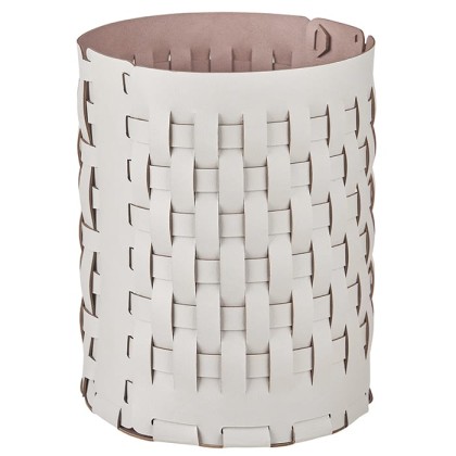 ADJ Корзина Bottega, D20xH25 см., цвет: устричный/пепельная роза