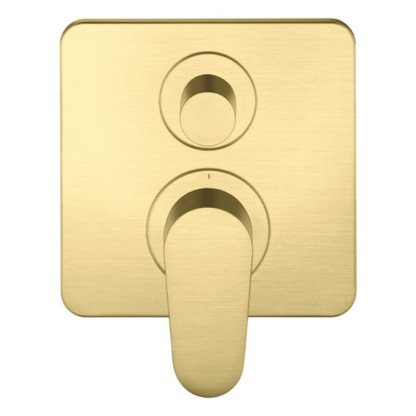 Axor Citterio M Смеситель для ванны, встраиваемый, с переключателем на 2 потока, цвет: шлифованная медь