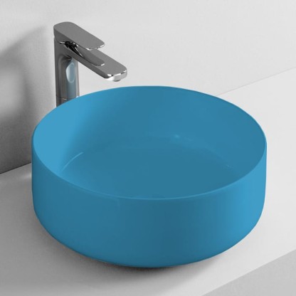 Artceram Cognac Раковина ?42см., накладная, без отв., без перелива, цвет: Blu avio