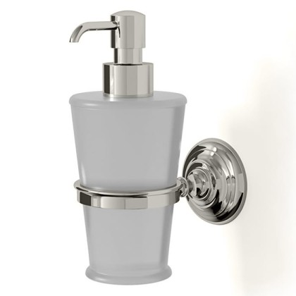Devon&Devon Chelsea Дозатор для жидкого мыла, подвесной, цвет: никель блестящий