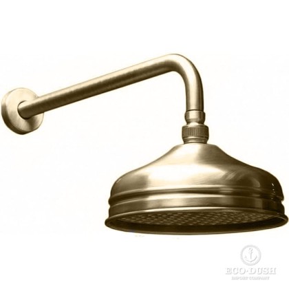 HUBER Shower Верхний душ D210 мм Easy Clean без держателя, цвет: никель матовый