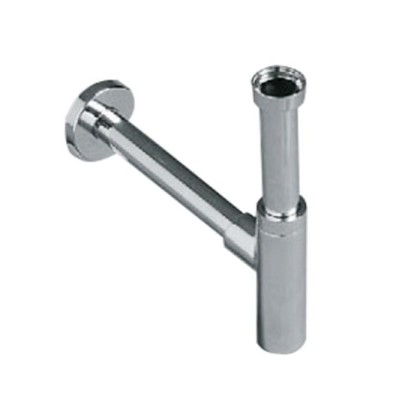 SIMAS Сифон цилиндрической формы для раковины, хром