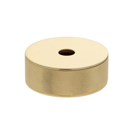 Oasis Defile Контейнер ?11х4.5см., настольный, рифленый, цвет: золото