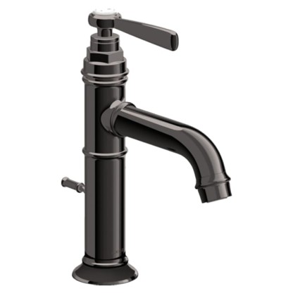 Axor Montreux Смеситель для раковины 100, на 1 отв., с донным клапано, цвет: полированный черный хром