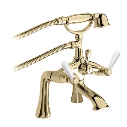 Bongio Capri Смеситель для ванны, 2 отв., цвет: золото