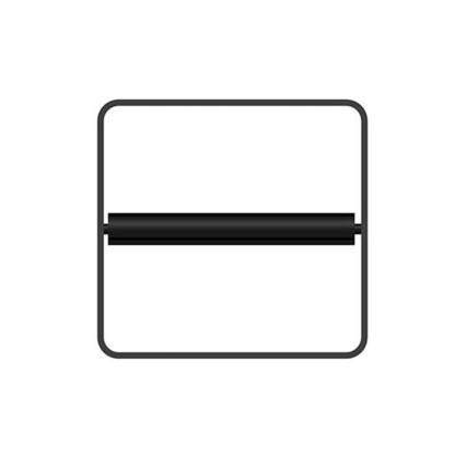 Bertocci Fly Держатель для т/б, цвет: черный матовый