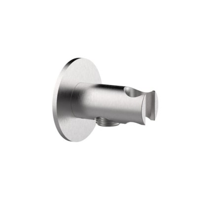 Almar 316 Stainless Steel Вывод из стены, с держателем для ручного душа, цвет: нержавеющая сталь брашированная AISI 316