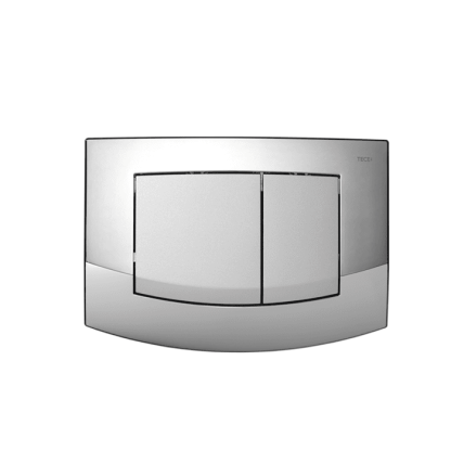 TECEambia Панель смыва с двумя клавишами, цвет: хром глянец/хром матовый