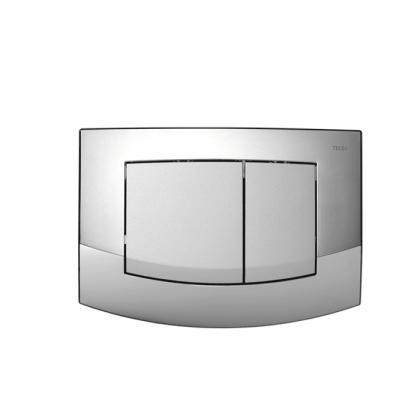 TECEambia Панель смыва с двумя клавишами, цвет: хром глянец/хром матовый