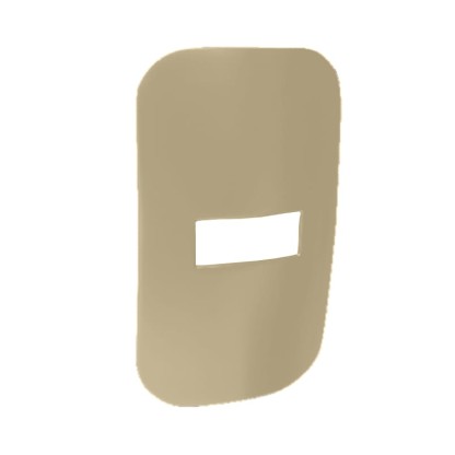 Kerasan Artwork Пластина закрывающая отверстие в стену Moloco + Fix, цвет: никель