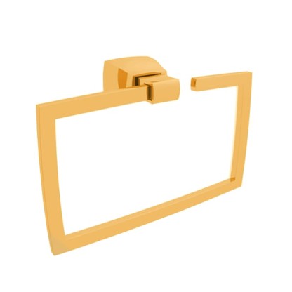 Bertocci Grace Полотенцедержатель - кольцо 25см, подвесной, цвет: золото