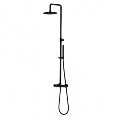 Термостатический смеситель для душа Bongio T Mix, цвет: черный матовый