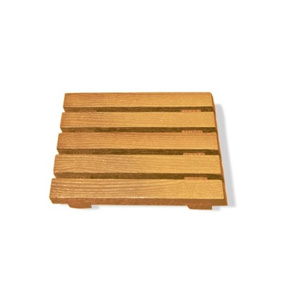 Decor Walther Wood STS Мыльница настольная, цвет: светлый бук