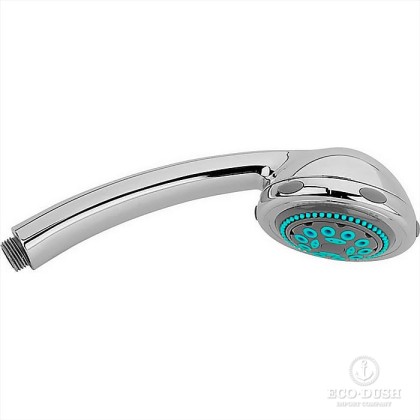 CISAL Shower Лейка душевая ручная с тремя типами струи, цвет: хром