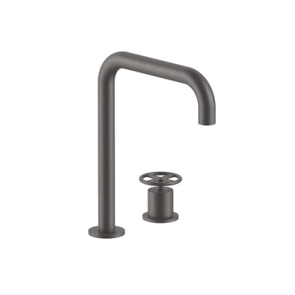 Fantini Fontane Bianche Смеситель для раковины, 2 отв., цвет: Matt Gun Metal PVD