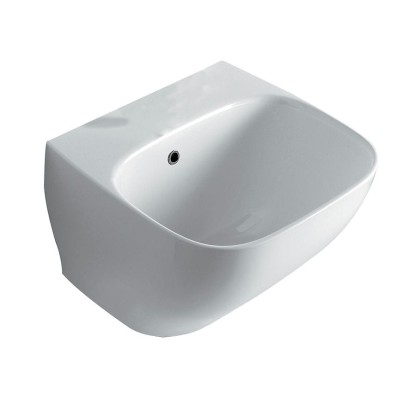 Globo Genesis Раковина 62x50cм., подвесная, без отв., цвет: белый