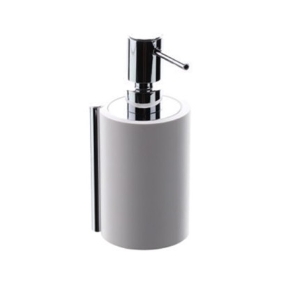 Bertocci Easy Дозатор для жидкого мыла, настольный, цвет: белый/хром