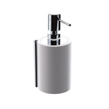 Bertocci Easy Дозатор для жидкого мыла, настольный, цвет: белый/хром