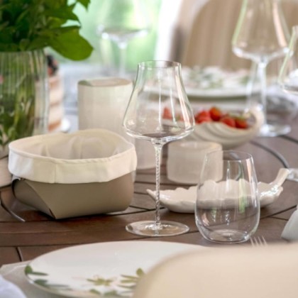 ADJ Корзина для хлеба, 15x15xH7 см., цвет: капучино/шоколад