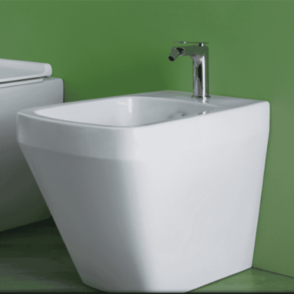 Simas Baden Baden Биде приставное 56х36 см, с 1 отв под смеситель, цвет: белый