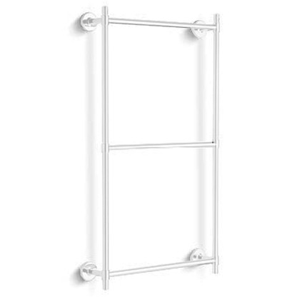 Bertocci Cinquecento Полотенцедержатель тройной 60см, подвесной, цвет: белый матовый