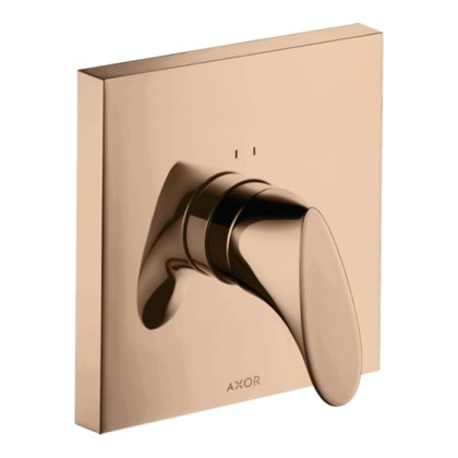 Axor Starck Organic Смеситель для душа, встраиваемый, цвет: олированное красное золото