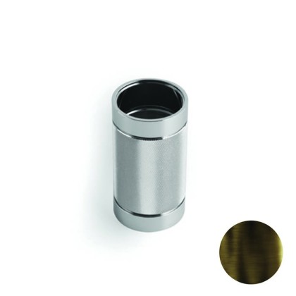 Bertocci Officina 01 Cтакан настольный, цвет: темная бронза