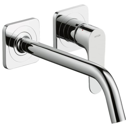 Axor Citterio M Смеситель для раковины, встраиваемый, с донным клапаном, цвет: хром