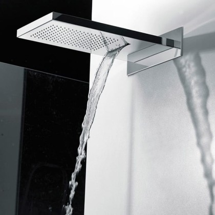 Душевая головка Bongio T-Square, цвет: хром