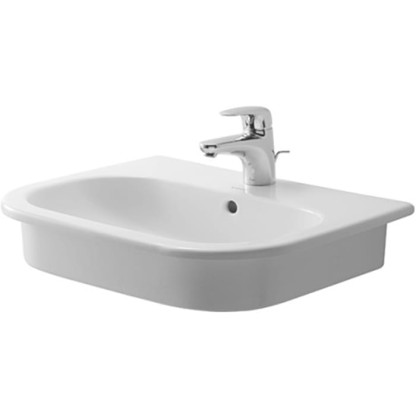 Duravit D-Code Раковина 54.5х43.5 см, 1 отв., цвет: белый