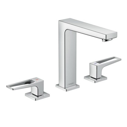 Hansgrohe Metropol Смеситель для раковины, .на 3 отв, h:18,3см, излив: 16см, цвет: хром