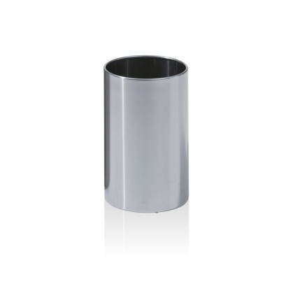 Decor Walther DW 104 Корзина для бумаги 20xh32см, напольная, цвет: сталь полированная