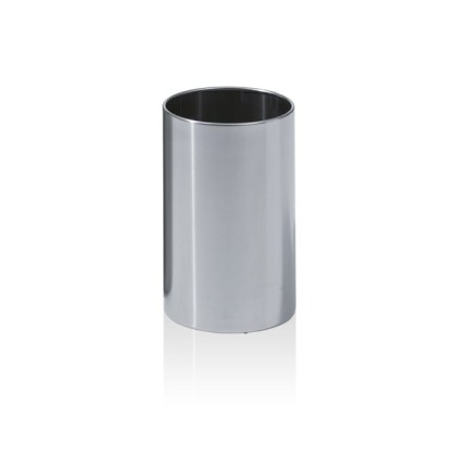 Decor Walther DW 104 Корзина для бумаги 20xh32см, напольная, цвет: сталь полированная