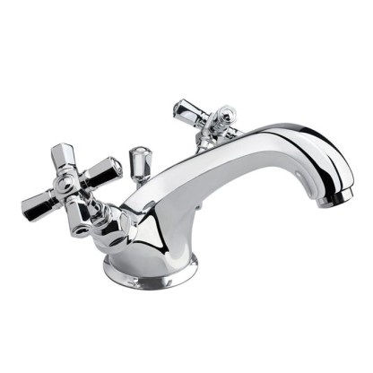 Nicolazzi Teide Four Смеситель для раковины с донным клапаном, цвет: хром