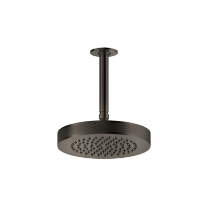 Gessi Inciso Shower Потолочная душевая головка шарнирная с защитойот известкового налёта на 1/2",?200 мм, цвет: black XL