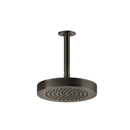 Gessi Inciso Shower Потолочная душевая головка шарнирная с защитойот известкового налёта на 1/2",?200 мм, цвет: black XL