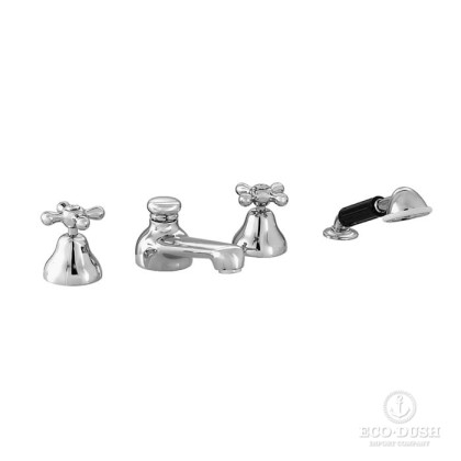 Stella Roma Смеситель на борт ванны на 4 отверстия 3256TC308, цвет: хром