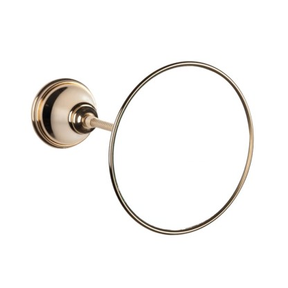 TW Harmony 025, подвесное зеркало косметическое круглое диам.14см, цвет: золото