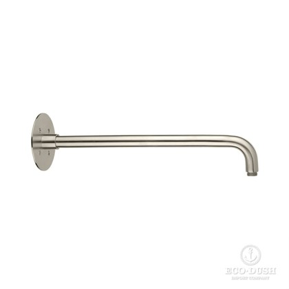 Cisal Xion Держатель верхнего душа 30см., настенный монтаж, цвет: нержавеющая сталь