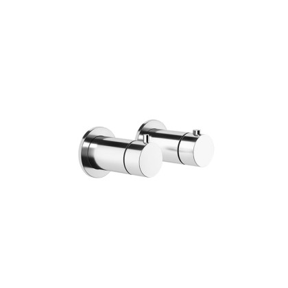 Gessi Anello  Внешние части для термостатического смесителя на 3 позиции, цвет: Finox Brushed Nickel
