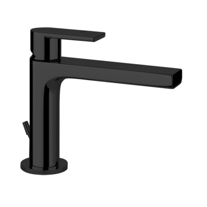 Gessi Emporio Via manzoni Смеситель для раковины, на 1 отв, с донным клапаном, цвет: Black XL