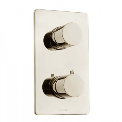 Bossini Oki Термостат для душа, встраиваемый, с девиаторм 1/2/3/4/5, цвет: никель сатинированный