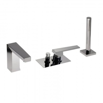 Смеситель для ванны Bongio Stelth, цвет: хром