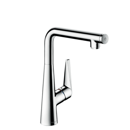Hansgrohe Talis Select S, Смеситель для кухни, с поворотным изливом, Цвет: хром