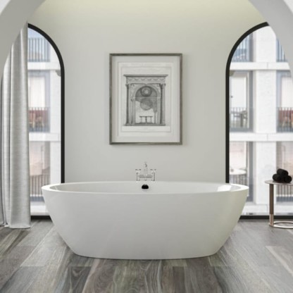 KNIEF Loom Ванна отдельностоящая 190x95x60см, цвет: белый