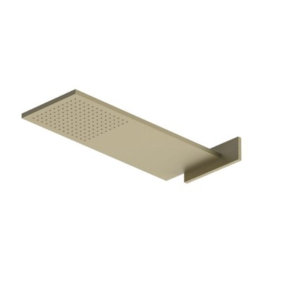 Fantini Venezia Верхний душ, латунь, настенный, цвет: Matt British Gold PVD