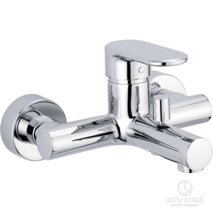 CISAL LineaViva Смеситель однорычажный настенный для ванны/душа, цвет: хром