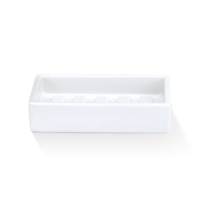 Decor Walther DW 615 Мыльница настольная, фарфор, цвет: белый